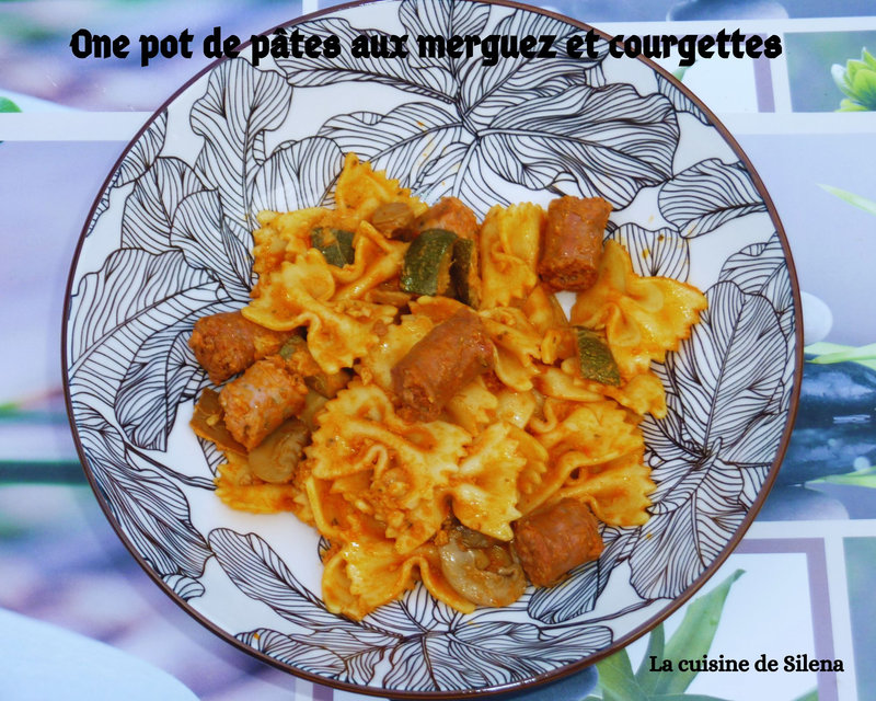 Pate à ti et Pate à ta, aussitôt faim aussitôt fait Céline dans La cuisine de Silena prépare un One pot de pâtes aux merguez et courgettes !   silena.canalblog.com/archives/2023/…