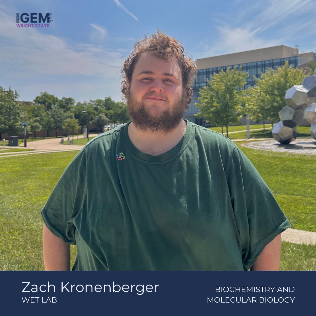 Meet Zach! 🥳

Team:  Wet Lab
Year:  Junior
Major:  Biochemistry and Molecular Biology
Years in iGEM:  1

Zach is excited to learn more techniques while working in the lab this season!