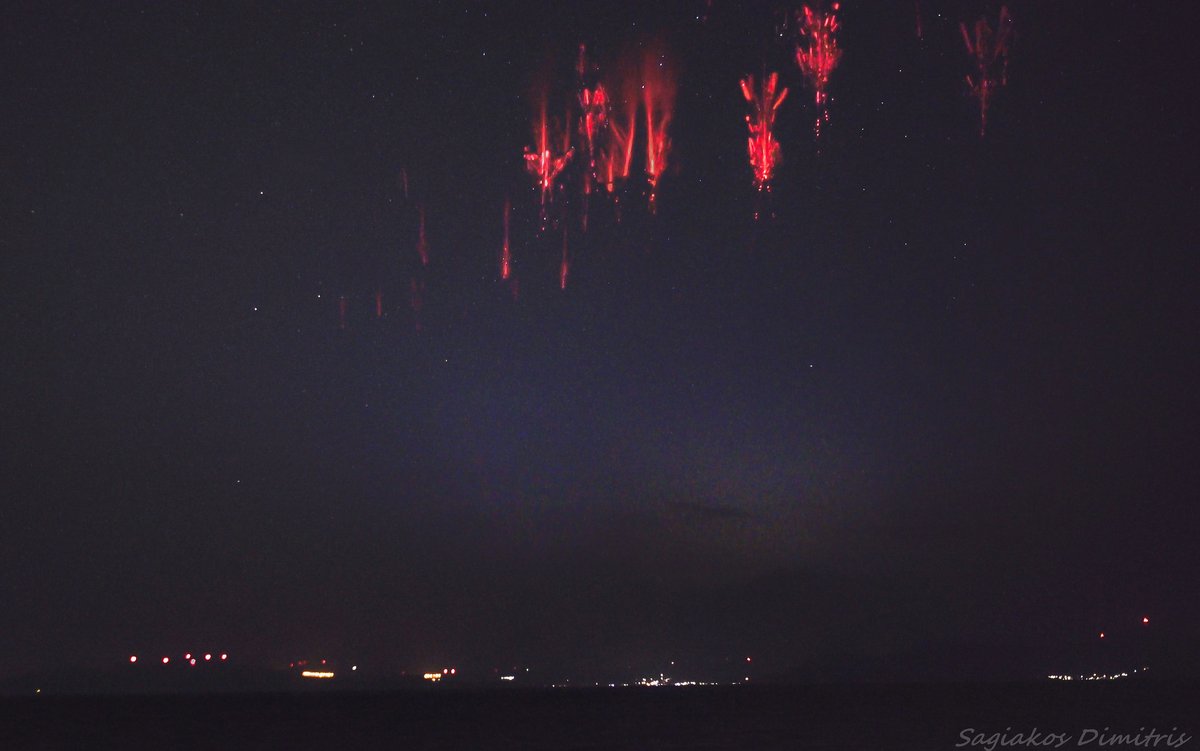 csath's tweet image. Our paper about the first-ever observations of upper atmospheric #lightning (#TLEs or Transient Luminous Events, e.g. “red sprites”) from Greece: Doudoulakis, C.; Papathanasiou, T.; Sagiakos, D.; Tsouras, P. doi.org/10.3390/enviro…. Our findings will be presented in #COMECAP2023