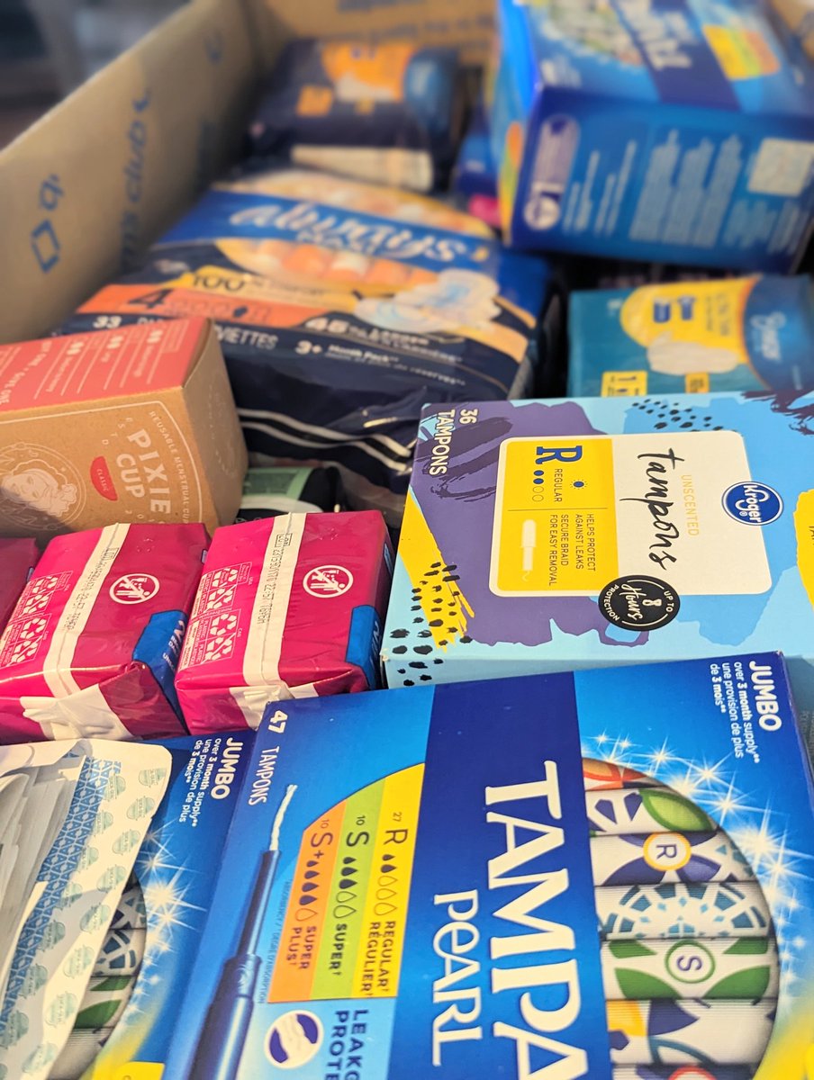 #PeriodActionDay, a thread. 
Why are we collecting receipts from menstrual product purchases? We're looking to cause some 'good trouble.'  We will send them all at once to the state tax office with refund requests for the sales tax spent on these items.