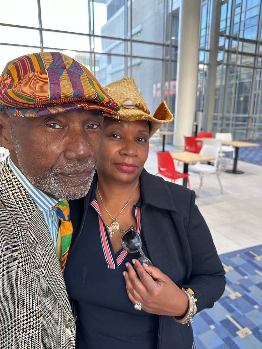 LVBurke's tweet image. Nice running in to #photo legend #RoyLewis at #ALC52 #CBCWeek #policy #politics @BlackCaucus @WashInformer @StacyBrownMedia