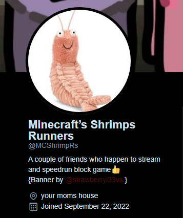 MCShrimpRs's tweet photo. merry shrimpasary https://t.co/QqNKEGaWYQ