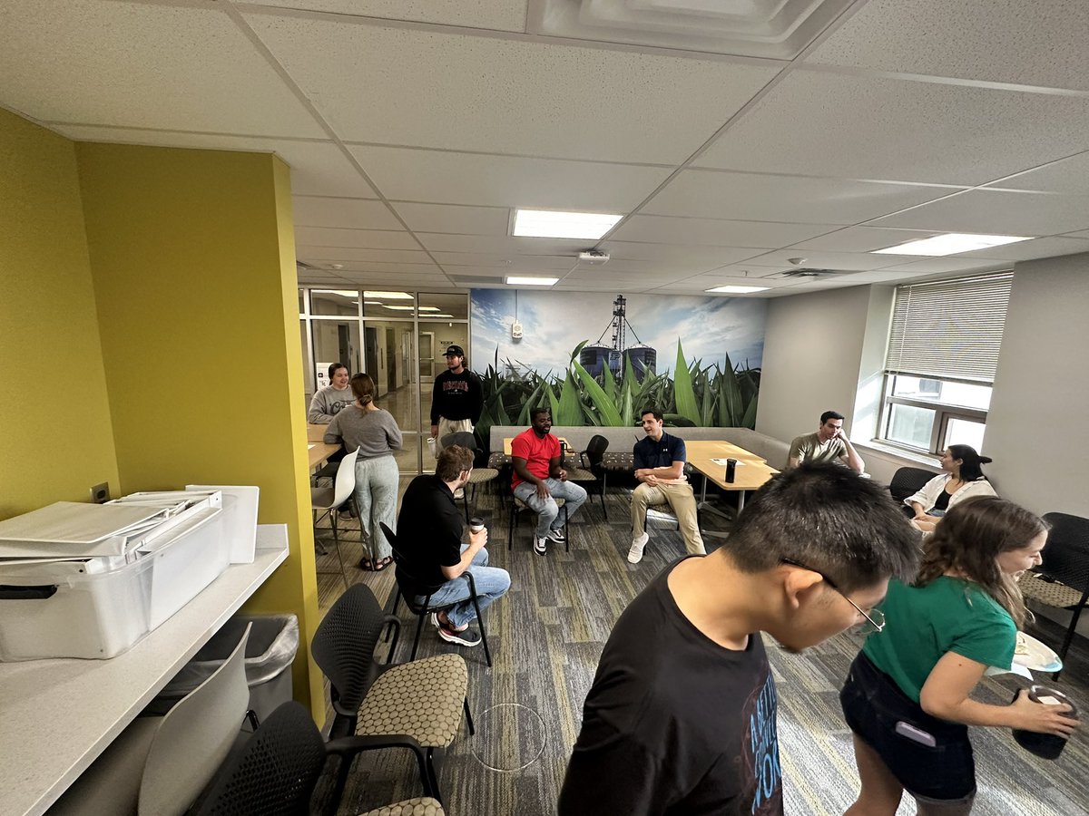 PurdueAgEcGSO's tweet photo. 🎓 Missed out on our amazing weekly coffee hour? 😱 Don't worry, we had a blast and you can join us next Thursday from 10:00 to 11:15! ☕️🍰 Stay tuned on our upcoming events, and let's beat the midterm stress together! 📚😄 #GradLife #CoffeeHour #StayTuned #GraduateStudentLife https://t.co/MirwuH0Ynm