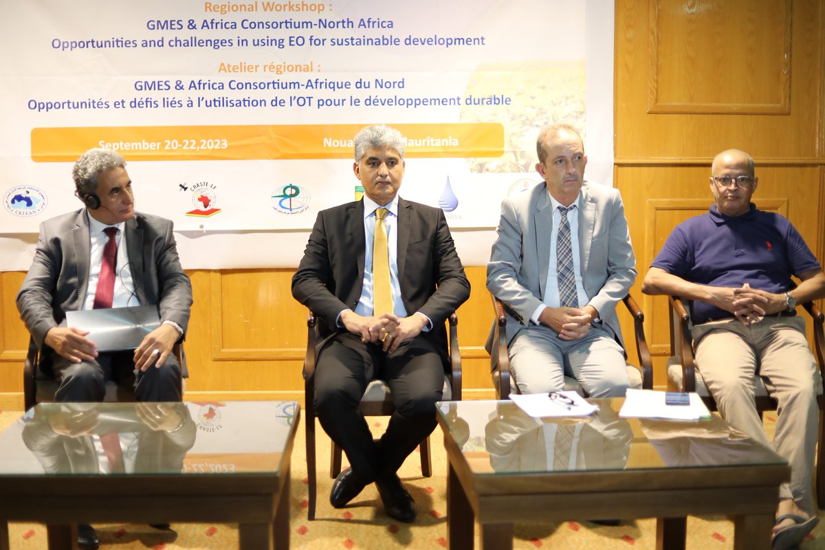 OSS_Comms's tweet image. High-level round table on the #challenges of using space science and technology for sustainable development in #NorthAfrica.
Strengthening collaboration development of #cloud_computing & #machine_learning.