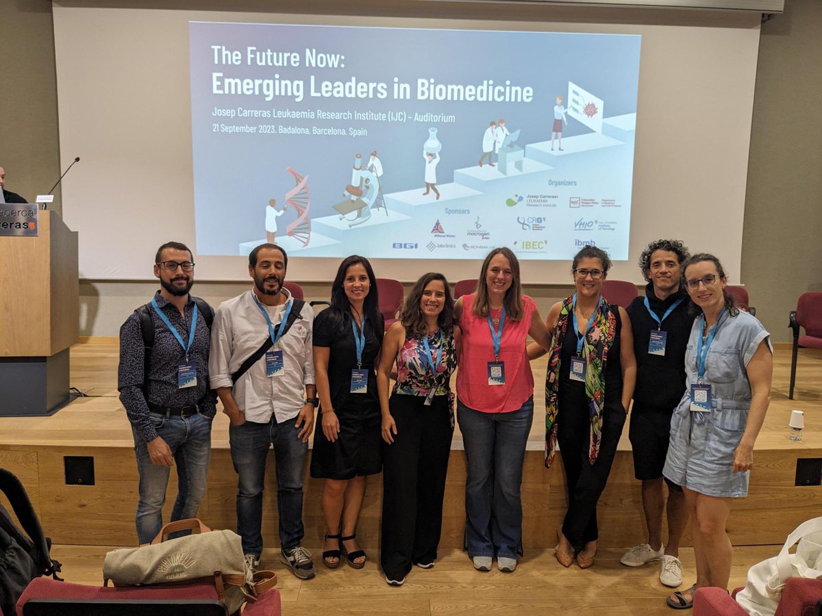 Many thanks to the organisers of The Future is Now: #EmergingLeaders in #Biomedicine for inviting me as a panelist to share my thoughts and experience about becoming an independent researcher. @IBECBarcelona @CarrerasIJC @FundlaCaixa @BecariosFLC