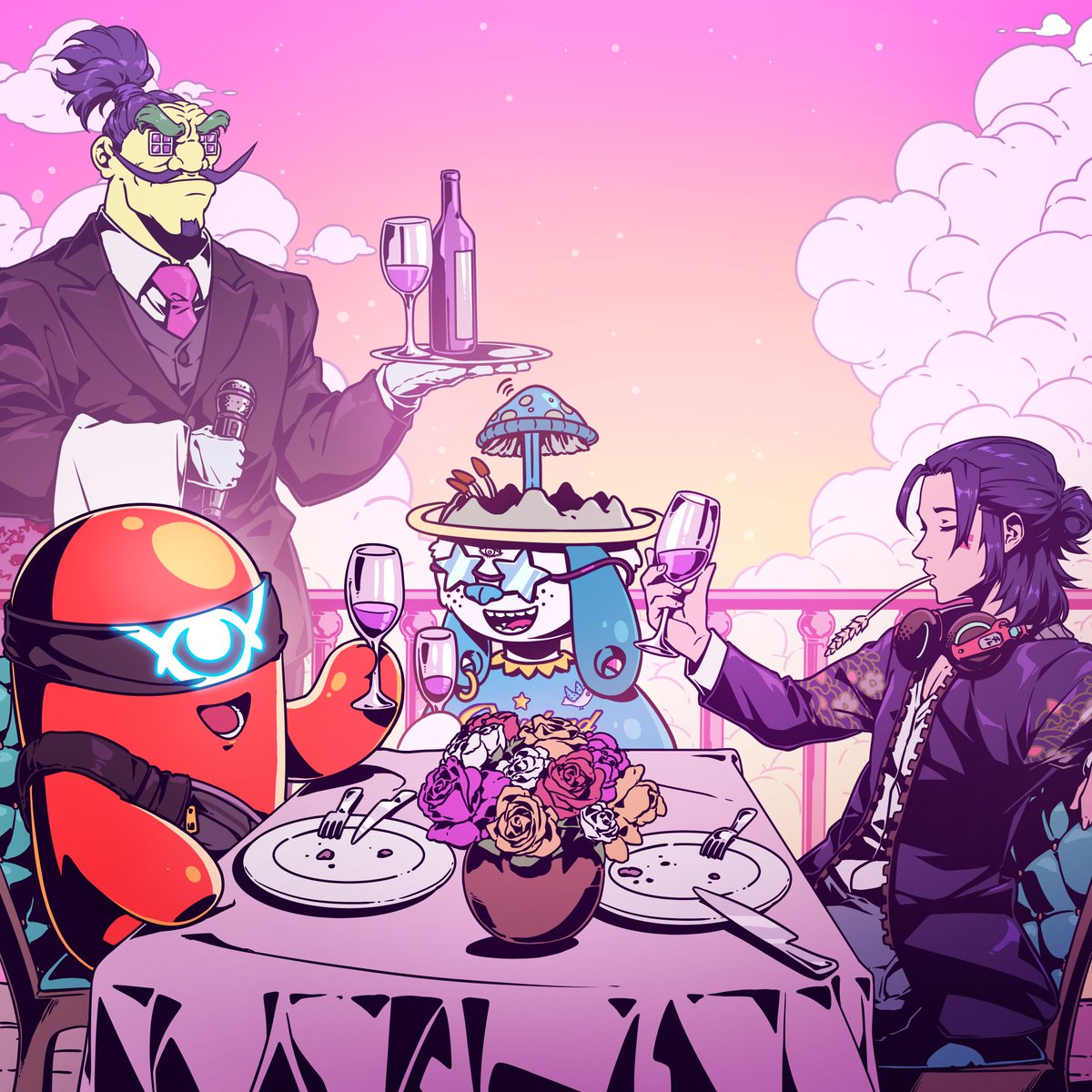 An amazing evening with good vibes.
Made by @9FStudioCompany