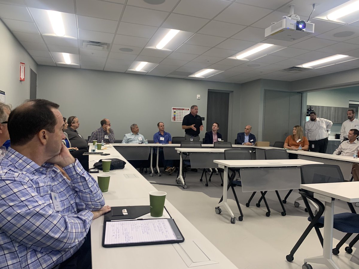FloridaMedTech's tweet photo. Thank you Pascal Testeil, President of TouchPoint Medical, and your entire team for the valuable briefing, tour and networking session. Your facility, culture, production processes, and products are world-class. #medtech #medicaldevices #Florida #manufacturing https://t.co/zUVkfMWJZc