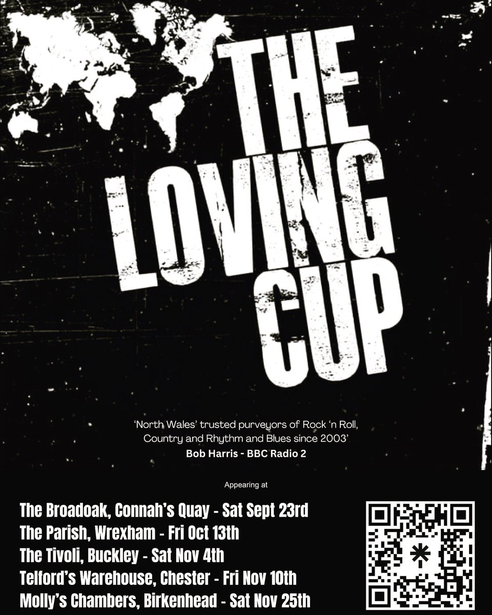 Starting this Saturday at The Broadoak in Connah’s Quay we’ve a few gigs coming up in the locale.…deets below!
#supportlivemusic #supportlocalartists