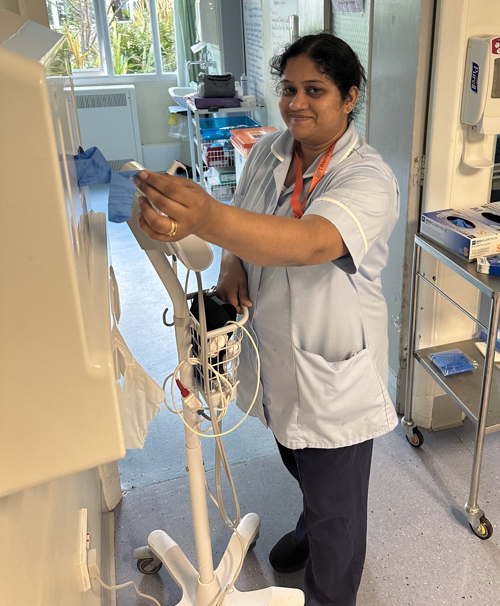This is Alphy, one of our registered nurses. Alphy has been with us for 9 months now. Her favourite part of her job is caring for her patients. #meetourstaff @shelleyp1976 @kjbwells