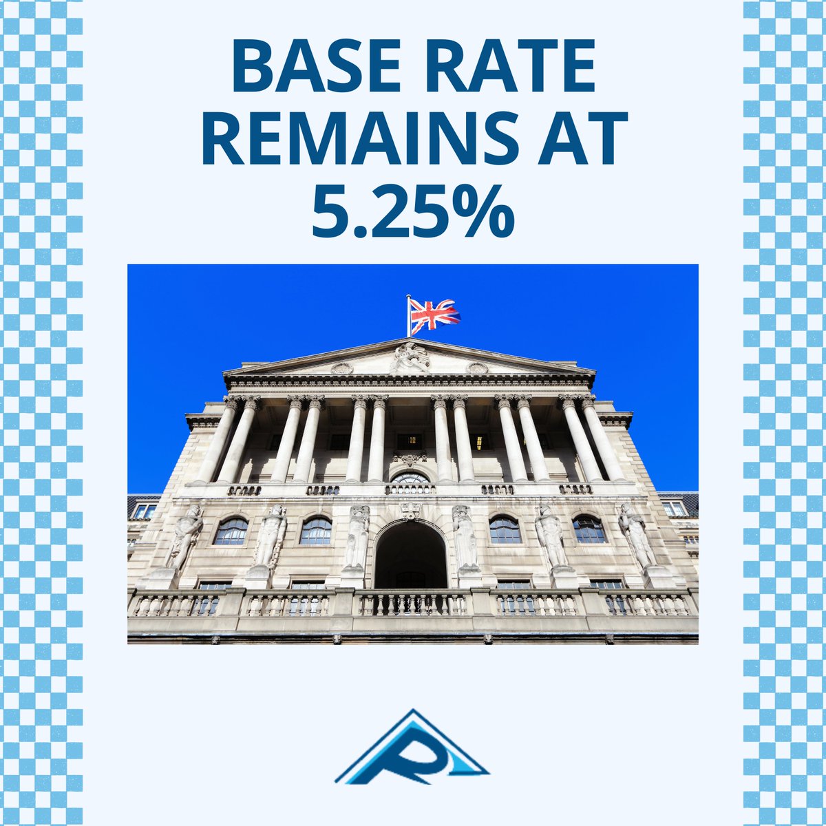 ResponseMS's tweet photo. Good news! As Siobhan &amp; Josh predicted, the Bank of England's Base Rate has held steady this time round.

However this is still higher than many have come to expect over the past few years. https://t.co/mGq6iW0aNT