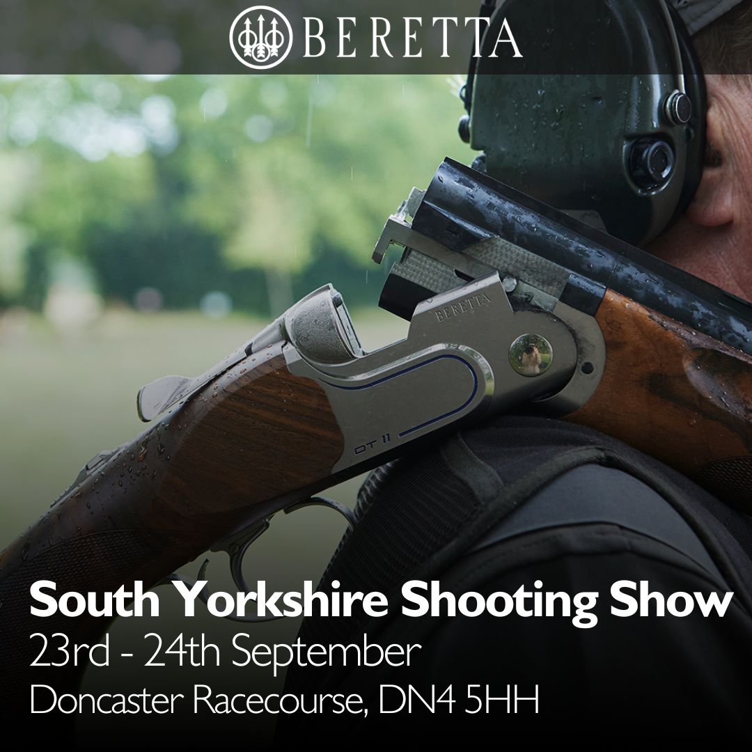 Join us at the South Yorkshire Shooting Show this weekend! As usual, we will be attending with a range of Beretta shotguns. We hope to see you there!

For all info, please visit the Facebook event page - bit.ly/3RqAxkN

#Beretta #Southyorkshireshow