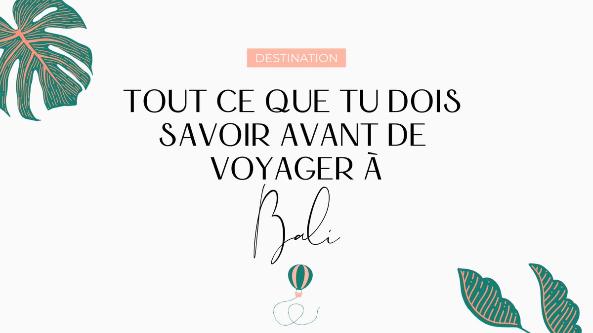 unbrindevoyage's tweet photo. La bien surnommée « île des Dieux » de l’Indonésie a tout d’un petit paradis qui fait bien envie. 😍
Un paradis, vraiment ? 🤨
Fonce lire mon tout nouvel article pour tout savoir sur Bali !
➡️https://t.co/9yWmdf94hj
#indonesie #baliguide #balivibes #balivacation #blogvoyage https://t.co/8TMigJVQQs