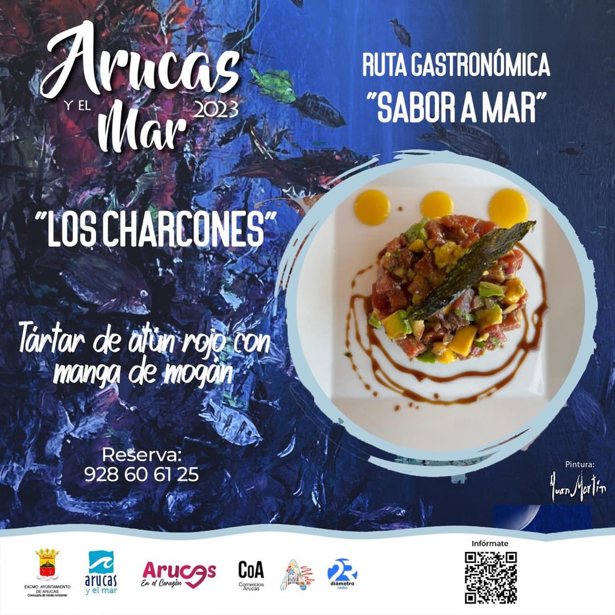 GrancanGourmet's tweet photo. En la Feria "Arucas y El Mar 2023"  se organiza la ruta gastronómica "Sabor a Mar", del 19 al 30 de septiembre para disfrutar de experiencias gastronómicas en la costa de Arucas, en los restaurantes Los Surkos, el Dorado del Norte y Los Charcones.

👉🏻https://t.co/XUrG4a84II https://t.co/p5LpAVxAWP