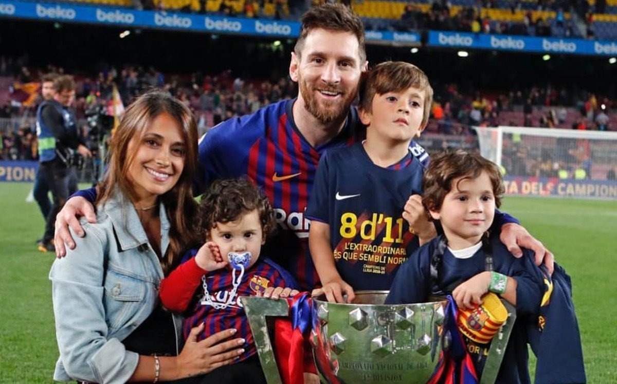 BarcaUniversal's tweet photo. Leo Messi: "My children always say... 'Dad, Barça won the game today'... They are always happy when they say that." https://t.co/naZwKZll7K