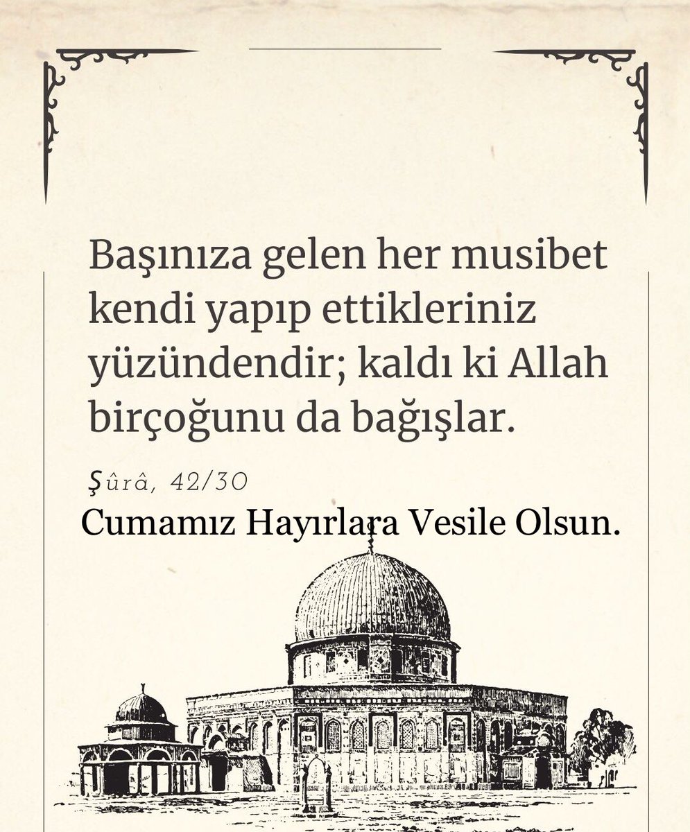 Cumamız Hayırlara Vesile Olsun.
Cumamız Hayırlı Olsun.
Hayırlı Cumalar.
