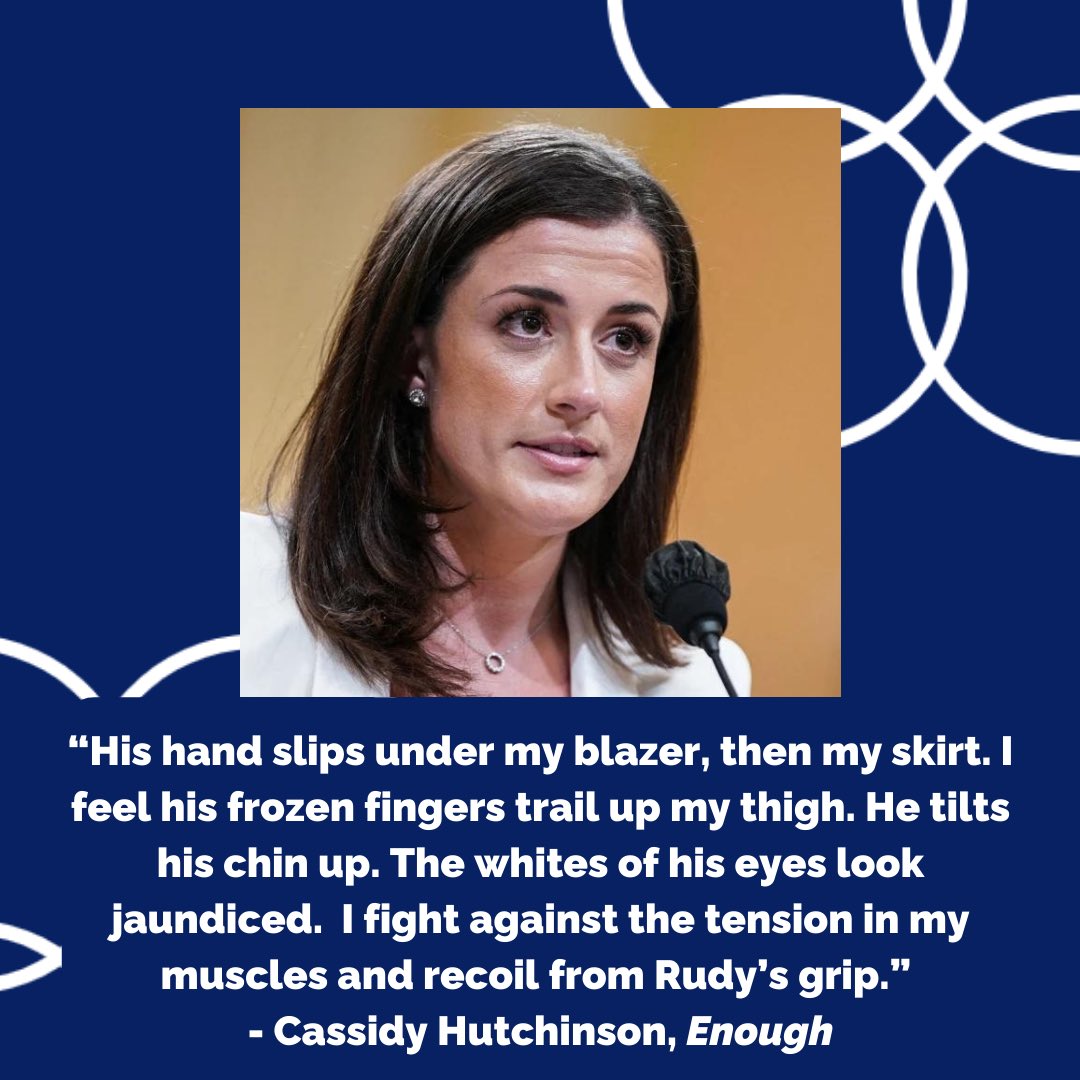 NWDefenseLeague's tweet photo. No employee, in any profession, should be subjected to this kind of behavior while at work (or anywhere for that matter). We thank Cassidy Hutchinson for telling her story. 

#metoo #metoomovement #cassidyhutchinson #enough #antiharassment https://t.co/IrhSh2DHFi