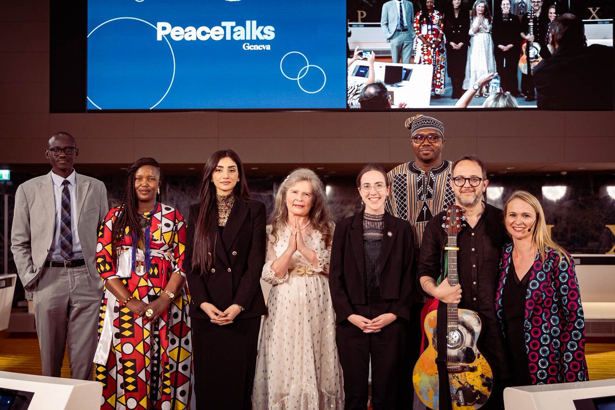 That’s a wrap! Thank you to the wonderful speakers, partners, our audience in Geneva &amp; our global audience online!! We hope you have been inspired by the stories shared today! Happy #PeaceDay!!