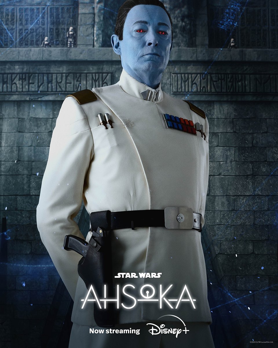 See #Thrawn in @AhsokaOfficial, a Star Wars Original series, now streaming on <a href="/DisneyPlus/">Disney+</a>.