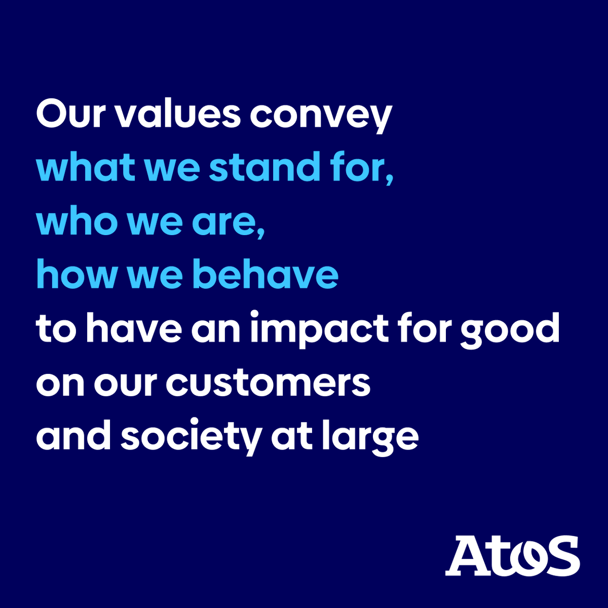 AnalyticsCheryl's tweet photo. #TeamIngenuity here :)

At Atos, our core values are the guiding light that shapes everything we do, and they are the reason why every day we help our clients and society continue to advance.

#AdvancingWhatMatters https://t.co/yJFoEZ0fJp