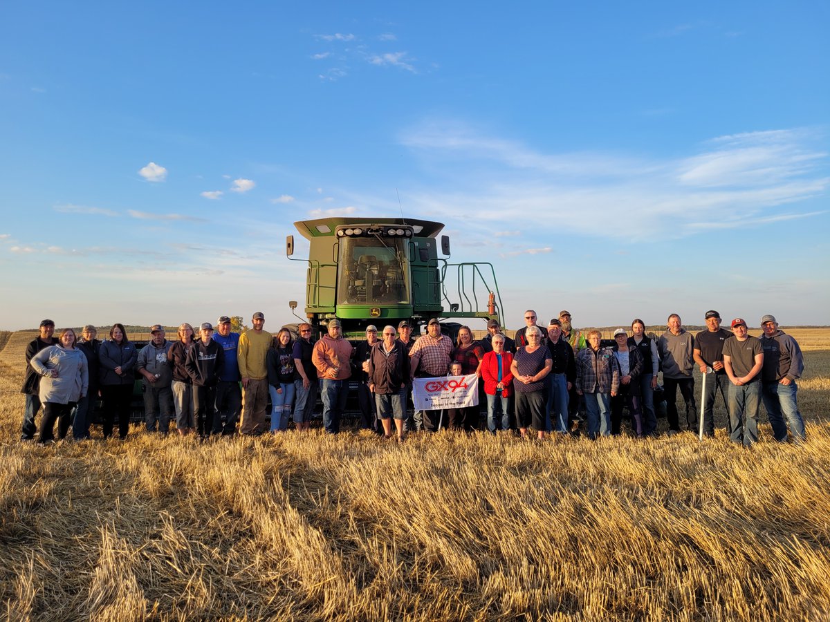 Week 6 of GX94 Supper in the Field: Shaunya Kien &amp; Clayton Kentz! Thank you sponsors <a href="/FCCagriculture/">Farm Credit Canada</a> <a href="/gowancanada/">Gowan Canada</a> <a href="/milliganbio/">Milligan Bio</a> <a href="/SaskMilk/">SaskMilk</a> <a href="/jumpca/">Jump.ca</a> Smith Steel Inc, Yorkton Auction Center, Maple AG &amp; Outdoor Ltd, The Chalet Restaurant, Rayzr's Cellar, LDC, Minute Muffler and Brake
