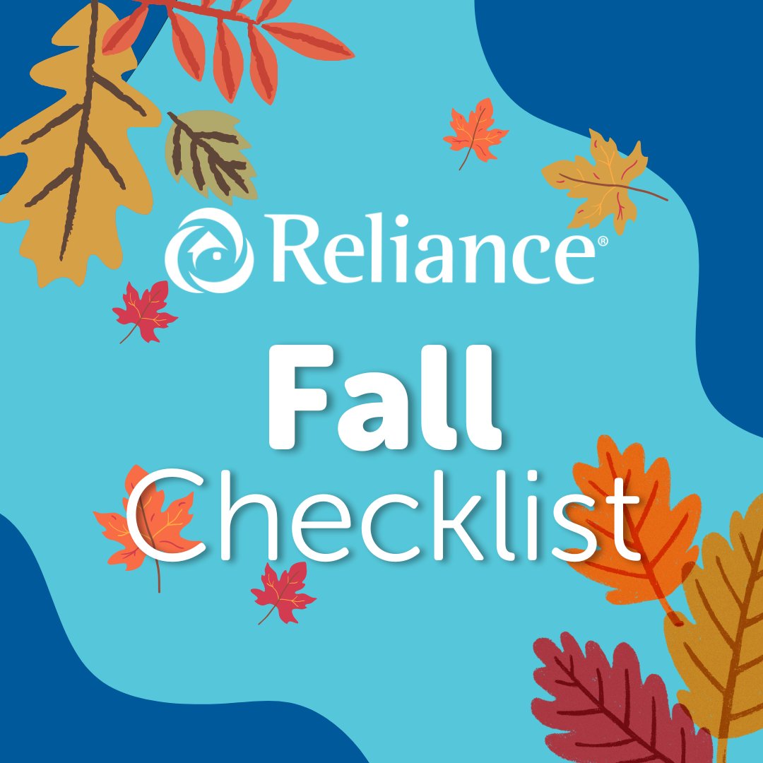 Time for sweaters, hockey, pumpkin spice everything and...chores. Don't worry! We've made it easy for you to get them all done with our downloadable Fall Checklist. Pop it on your fridge and get your home ready for the colder months ahead. reliancehomecomfort.com//fall-check-li…