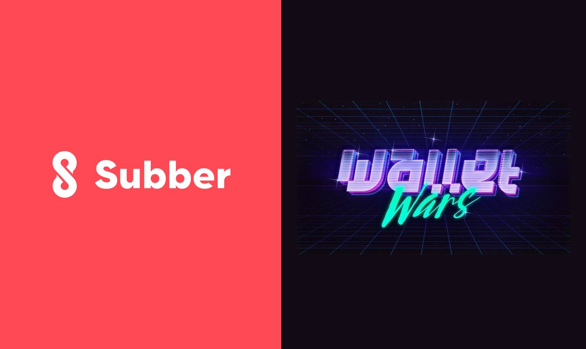 📍 We will be a hosting a Subber Space  chatting with <a href="/WalletWarsGame/">WalletWars.io</a> from @BalthazarDAO and backed by <a href="/animocabrands/">Animoca Brands</a>. Gaming is taking over this space, so dive in to hear about what they are working on!