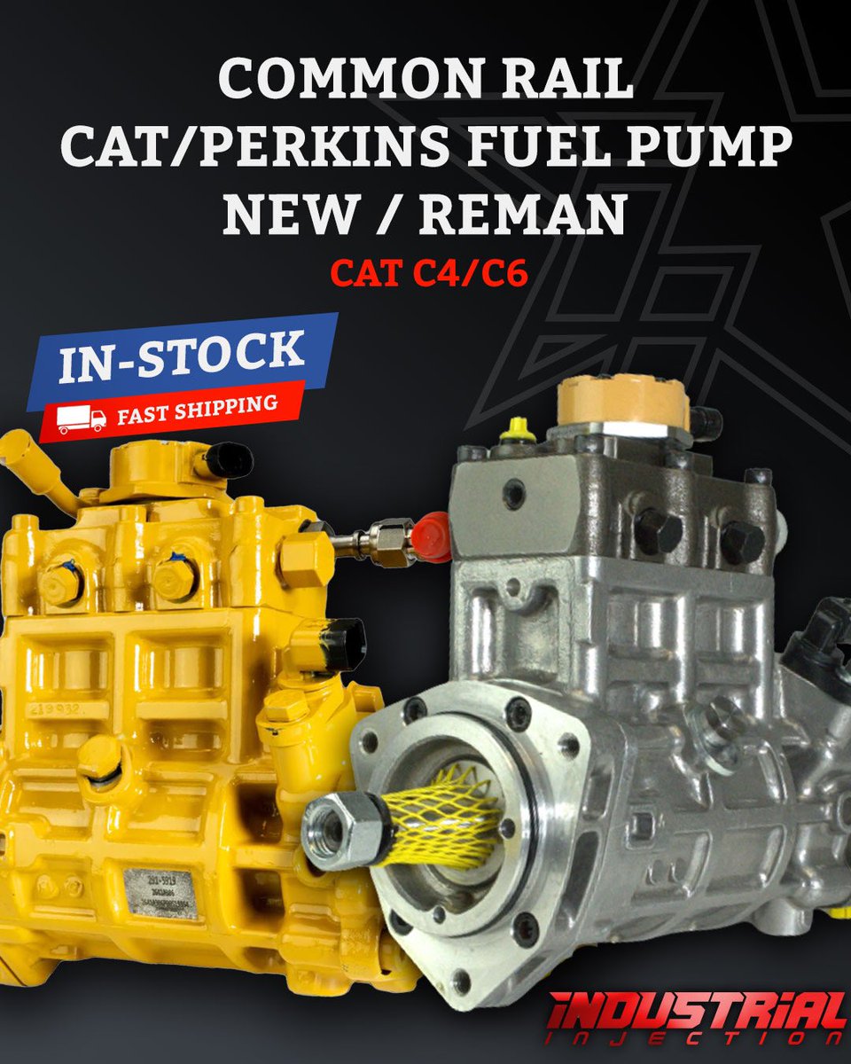 iisdiesel's tweet image. We offer Cat/Perkins fuel pumps to help you get the job done!🚜

#iidiesel #heavyduty #heavydutyequipment #caterpillar #dieselengine #construction