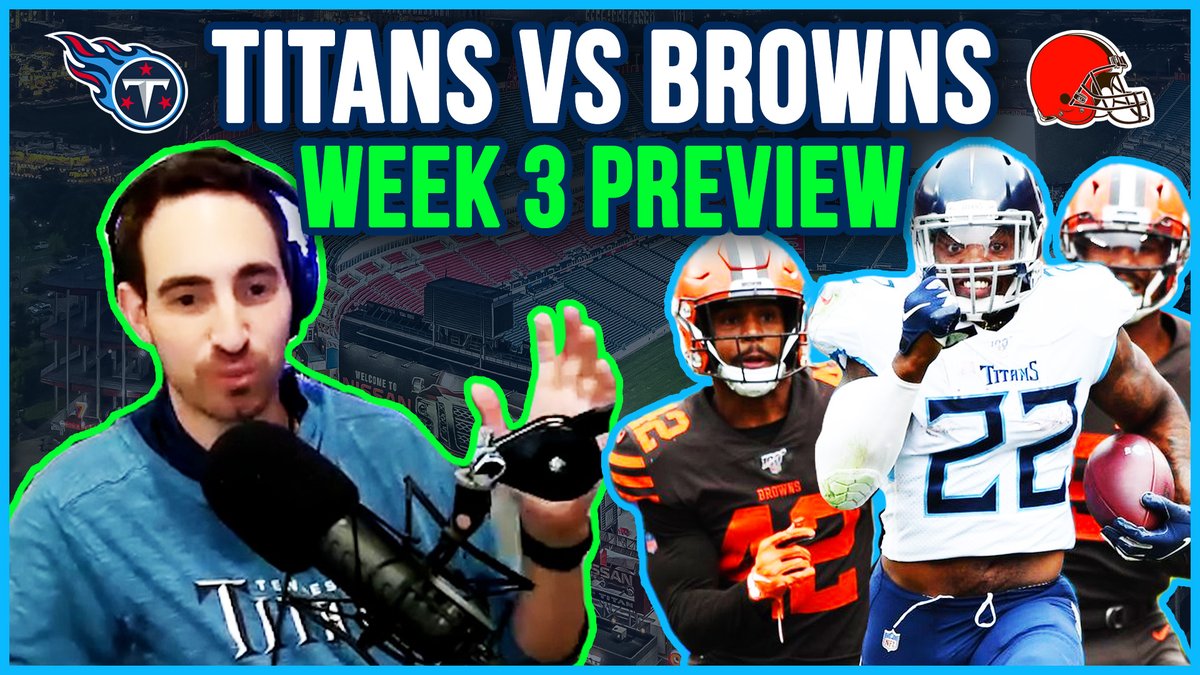 NEW POD: Previewing #Titans at Browns -Titans offense against a stingy Browns defense -How Titans DL can dominate this game -Insight into the other side from special guest @Jeff_LJ_Lloyd Plus game predictions and MORE! ⬇️ 🎧podcasts.apple.com/us/podcast/tit… 📺youtu.be/ZbQchoh58nc?si…