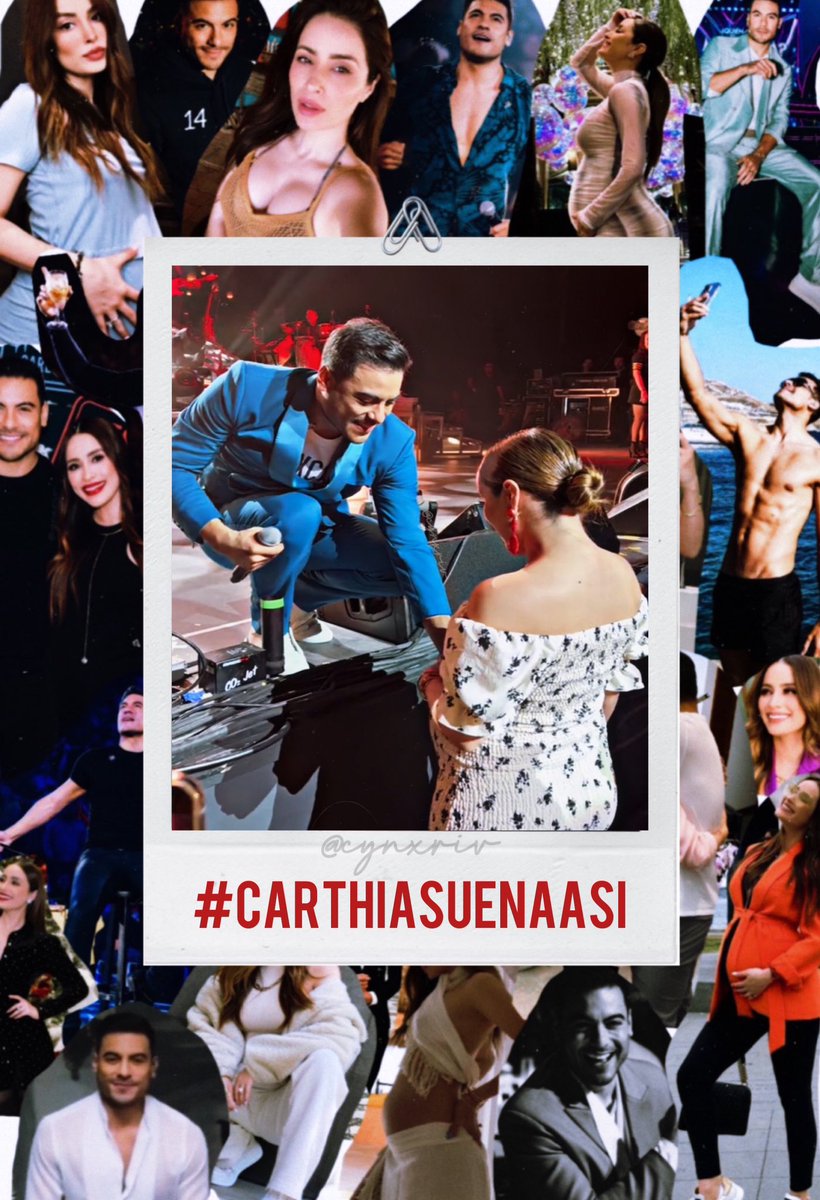 La historia de Cynthia Rodríguez y Carlos Rivera suena así: 

«Me devolviste la ilusión, la emoción de vivir, de volver a soñar despierto y sentir que puedo tocar el cielo si estás aquí…» 

¿De qué otra forma suena #carthia?
Cítalo aquí 👇🏼❣️