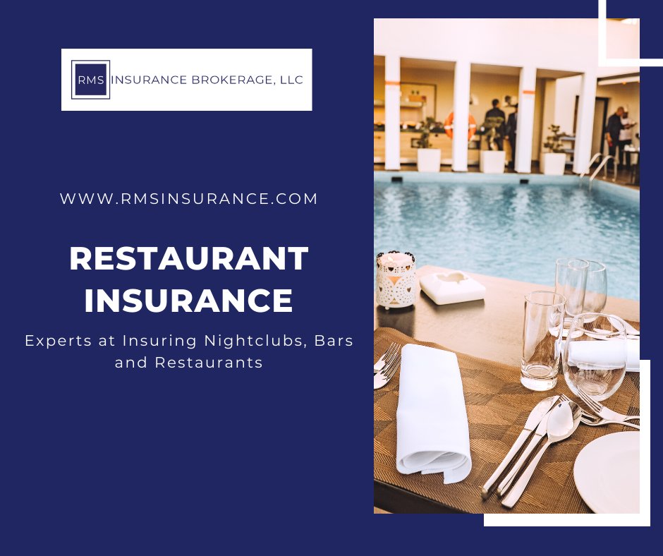 RMS_HG's tweet image. RMS offers complete restaurant liability coverage - valet to slip-and-fall, food illnesses, alcohol issues, and more. Contact us for info!
rmsinsurance.com/hospitality-in… 

#RMSInsurance #RestaurantInsurance #InsurancePolicy