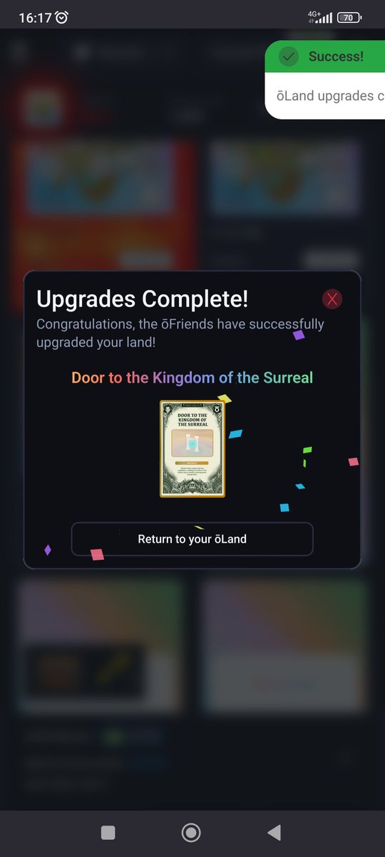 🎇Update of the day...🎇 Door to the Kingdom of the surreal! #ocash