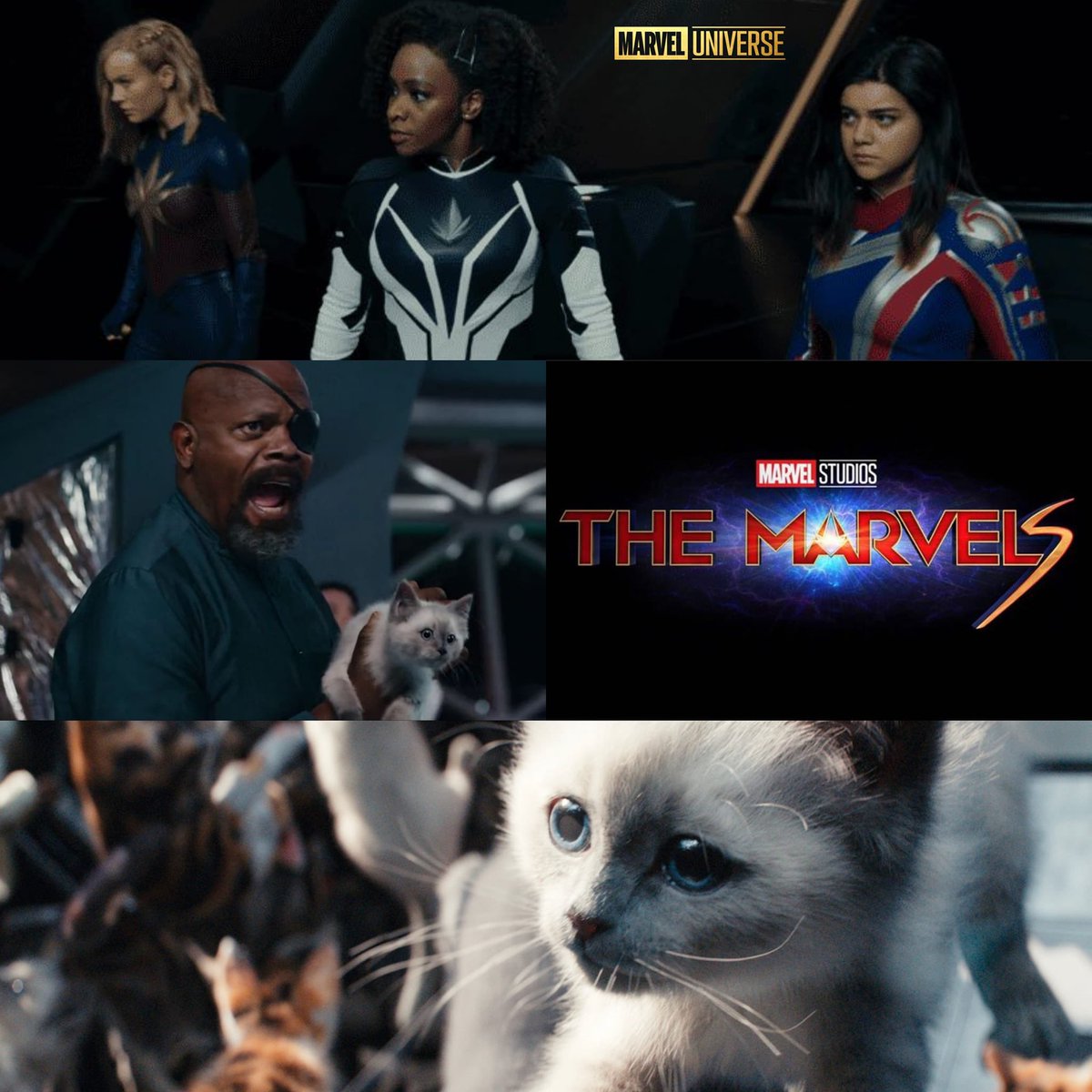 Gnow_pt's tweet photo. Como está o vosso hype para “The Marvels”?
.
.
#Gnow #geek #nerd #Marvel #MarvelStudios #MarvelUniverse #MCU #TheMarvels #CaptainMarvel #CarolDanvers #Foton #MonicaRambeau #MsMarvel #KamalaKhan https://t.co/sHDWG2mABn