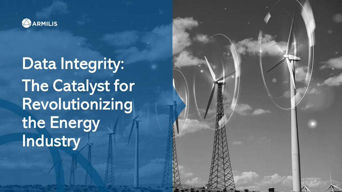 In today's evolving #energy industry, data is revolutionizing utility operations. To fully leverage its potential, #dataintegrity is critical. Trusting the source and authenticity of data is a must.