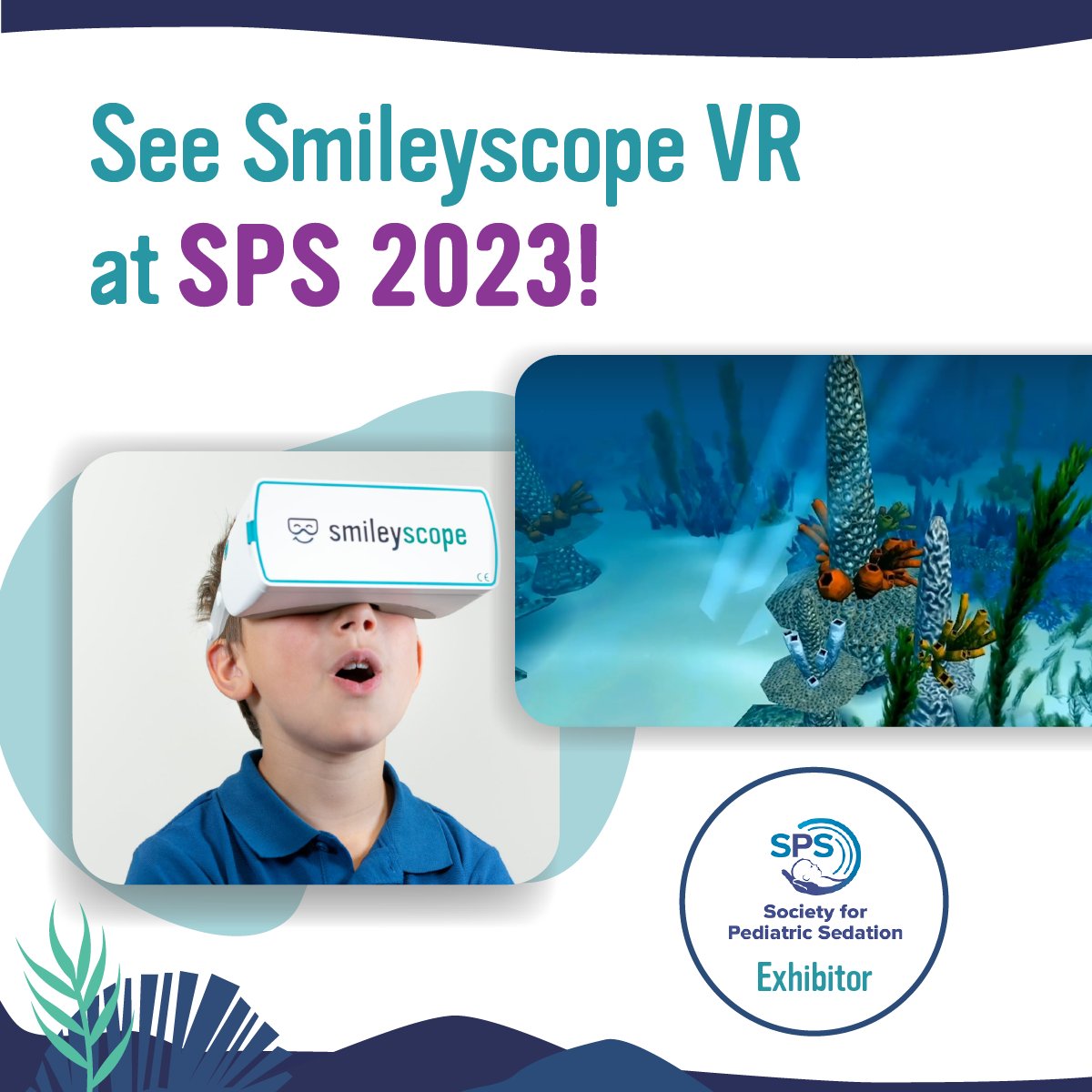 We're in Chicago this week for the Society of Pediatric Sedation (SPS) meeting @PedsSedation

Did you know that Smileyscope VR can assist with sedation hospital wide?

Visit us at SPS or head to Smileyscope.com to learn more.