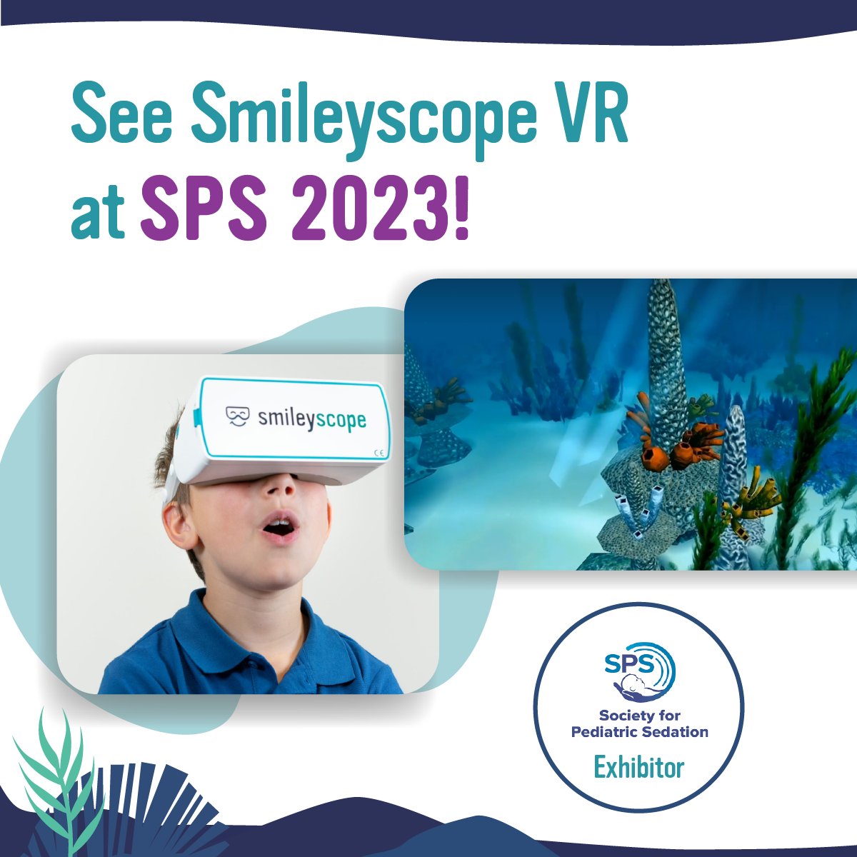 We're in Chicago this week for the Society of Pediatric Sedation (SPS) meeting @PedsSedation Did you know that Smileyscope VR can assist with sedation hospital wide? Visit us at SPS or head to Smileyscope.com to learn more.