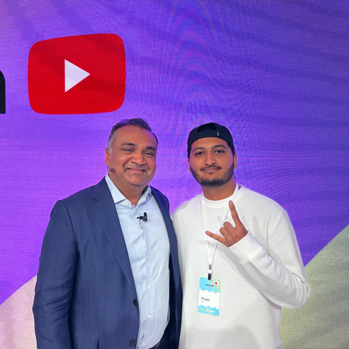 mws's tweet photo. TAPPED IN W THE CEO OF YOUTUBE https://t.co/2WRt4qEJW9