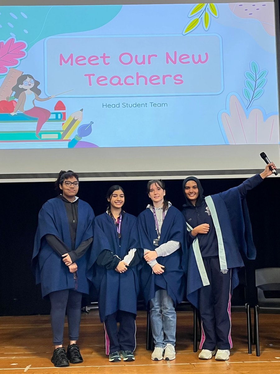 We hope everyone enjoyed our assembly yesterday!
Welcome: Miss Chapman, Ms Cho, Mr Donovan, Miss Lambert , Mr Mountford, Miss Scott, Miss Stantone, Mr Stump, Mrs Timoney and Mr Tromans!
We hope you enjoy the NWC spirit and being a part of the family😁
 #nwcfamily #NorthwoodGDST