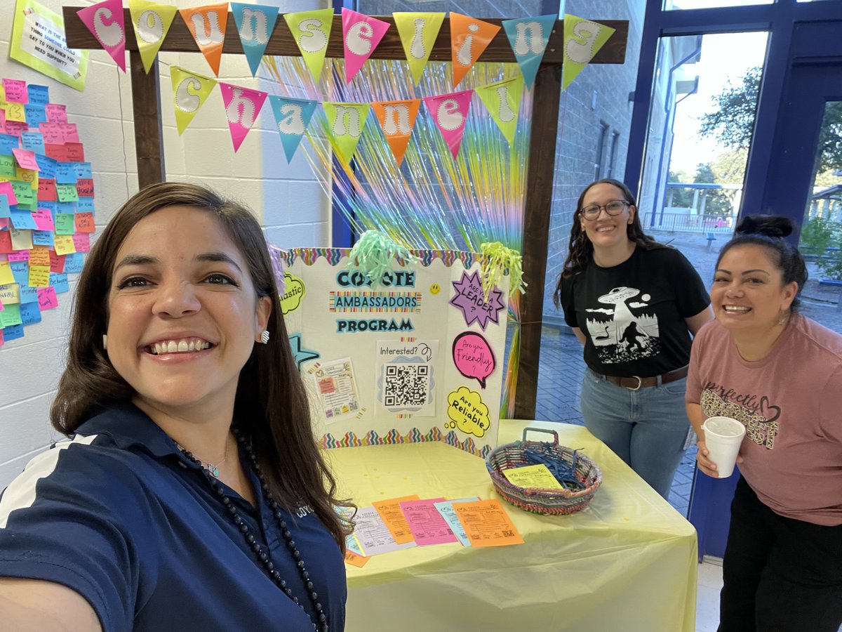 JCMSCounselors's tweet photo. Coyote Ambassador Program (CAP) is in full effect, and we couldn't be more excited to EMPOWER our Coyote LEADERS!
#ClubRush #GreatSince98 https://t.co/5QjCY0sjFj