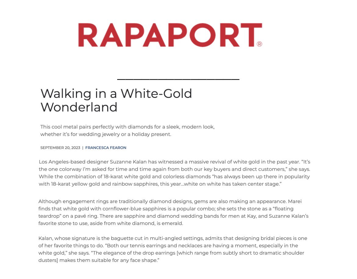 Suzanne Kalan | Fine Jewelry tweet media