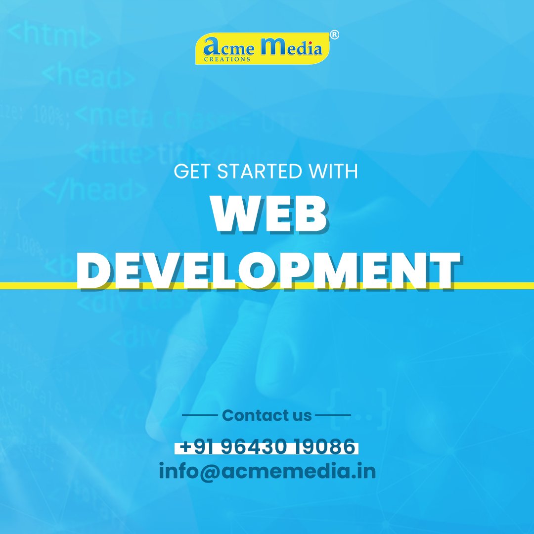 acmemedia_cn's tweet image. Trust in our Website Wizardry to conjure websites that resonate, inspire, and forge meaningful connections.
📞+91 96430 19086, or drop an inquiry at info@acmemedia.in
#acmemediacreations #webdeveloping #webdesign 
#webpage #webdevelopment #webdesignservices