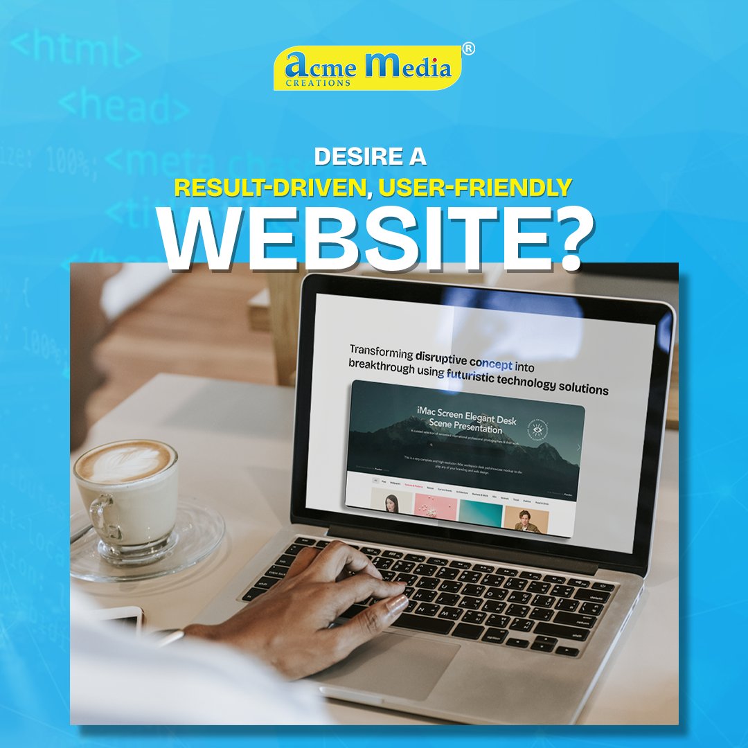 acmemedia_cn's tweet image. Trust in our Website Wizardry to conjure websites that resonate, inspire, and forge meaningful connections.
📞+91 96430 19086, or drop an inquiry at info@acmemedia.in
#acmemediacreations #webdeveloping #webdesign 
#webpage #webdevelopment #webdesignservices