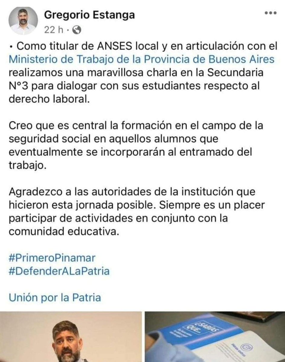 AnabelaAcacio's tweet photo. La campora de Pinamar adoctrinando a los pibes. 

Mientras que no nos permiten trabajar en conjunto, mientras que no dejan trabajar a la gente que si quiere. 

Saben que es lo peor? Que los que pierden son los pibes, cuando no les permiten el acceso a información, talleres. https://t.co/CEt1hEjl5d