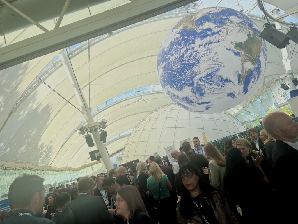 V cool venue for the kickoff of <a href="/FinTechScotland/">FinTech Scotland</a>’s FinTech Festival <a href="/ourdynamicearth/">Dynamic Earth</a>