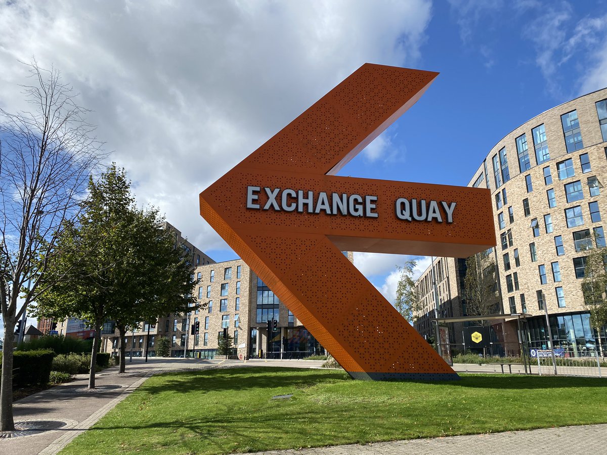 Foundation92's tweet photo. Today we’re at Exchange Quay with @1stCentral and the #F92 Mobile Youth Zone! 

Tune in Monday to find out why 👀

#ExcitingTimes #partnership https://t.co/kqX0x24KMV