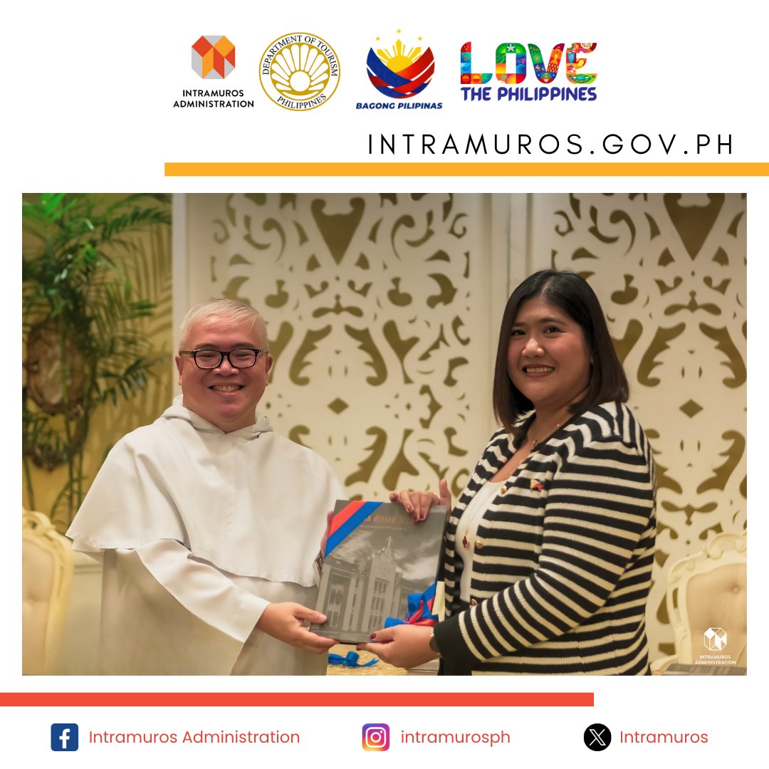 Intramuros's tweet image. Yesterday marked a momentous occasion as the Letran Quadricentennial Committee unveiled their highly anticipated coffee table book, titled "Alma Mater Letrán, Un Memorial del IV Centenario," at the Manila Hotel. 
(cont.)