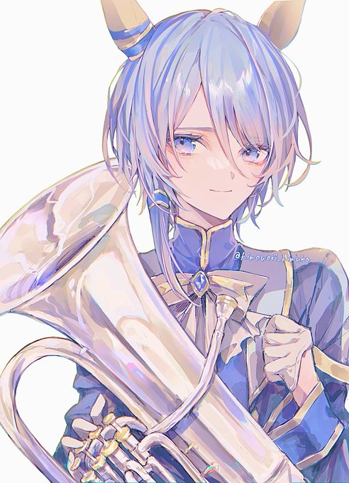 ケイエスミラクルさん実装おめでとうございます…!楽器ウマ娘妄想絵を再掲 #ウマ娘 