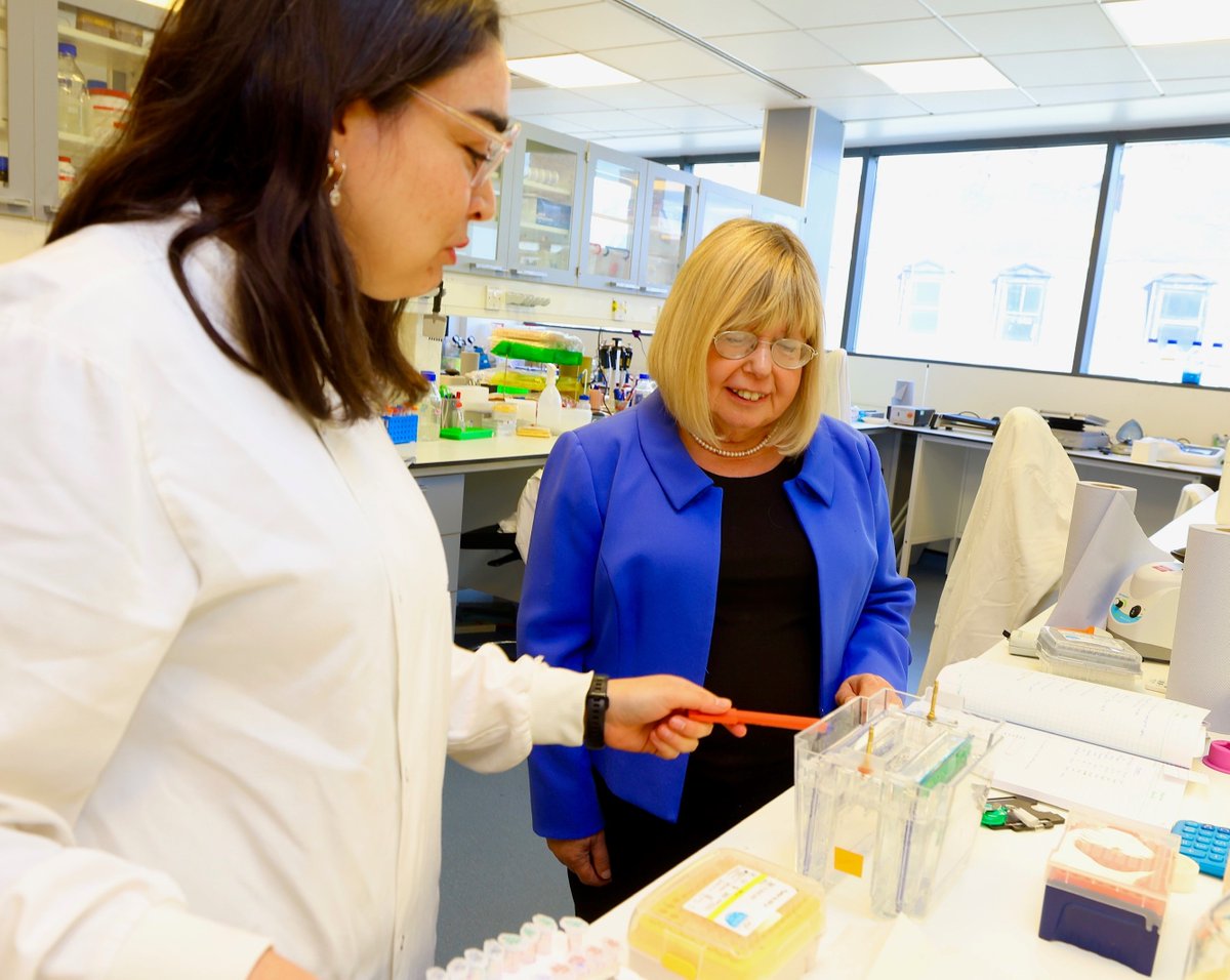 Today NHS and university experts @scienceatlife welcomed @LizTwistMP to hear about how Newcastle is leading the way in rare disease and mental health research. Read more about her visit with NHIP here: bit.ly/45XS9IV