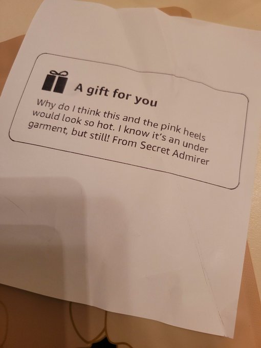 #SecretAdmirer you are the best&hearts;️   It's awesome to wake up to a gift at the door &hearts;️   Thank you so much<a href="/tag/secretadmirer"class="tags">#SecretAdmirer</a>