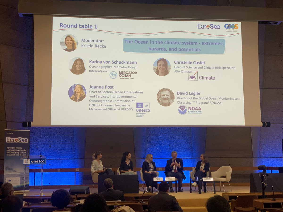 We still don’t have the necessary #ocean observations to answer the policy &amp; #blueeconomy questions, shares David Legler <a href="/NOAA/">NOAA</a> at the <a href="/Euro_Sea/">EuroSea</a> Symposium. What’s needed: more resources, international partnerships &amp; public-private engagement.