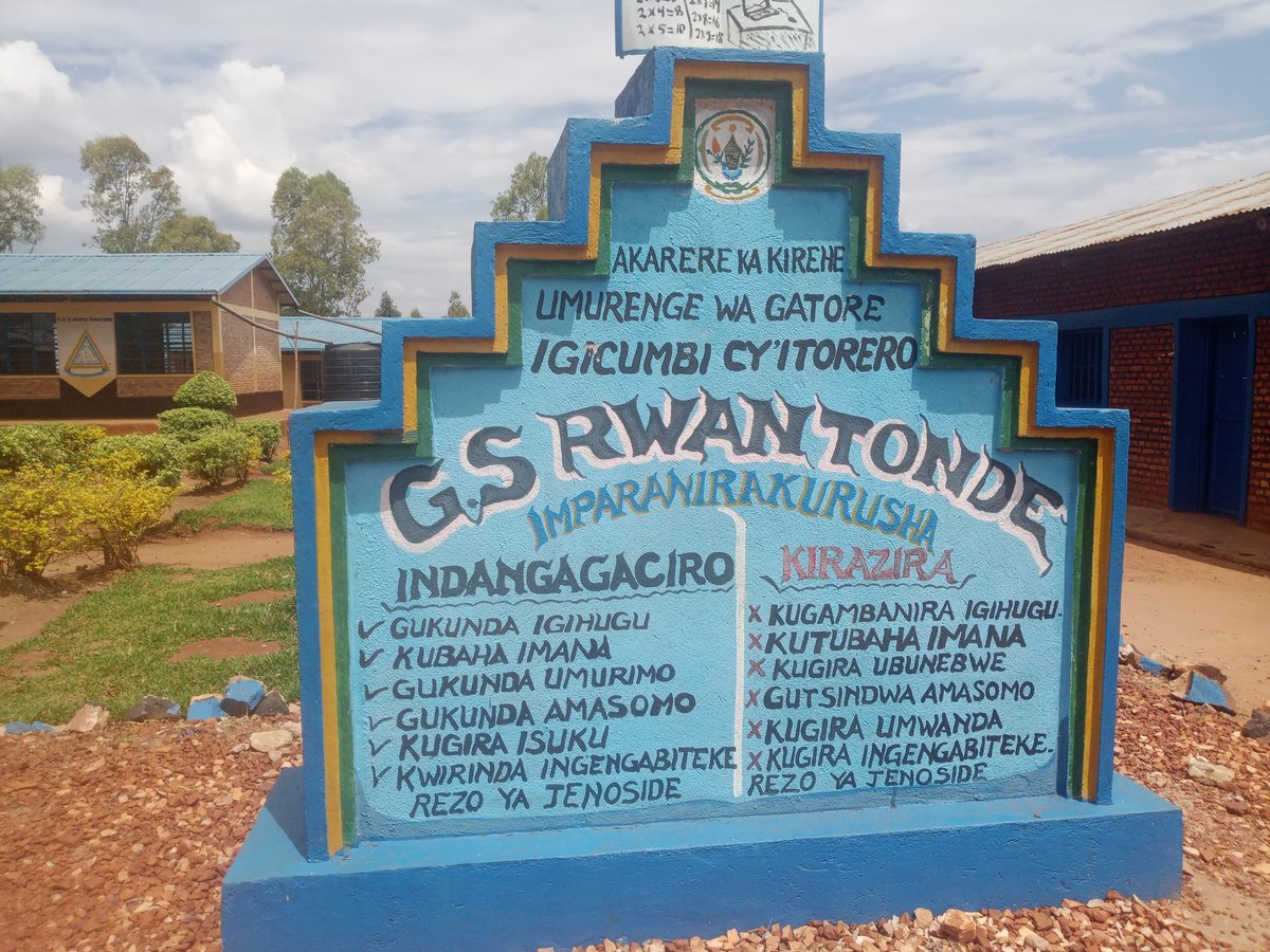 GS RWANTONDE (@gs_rwantonde) on Twitter photo None mu ikigo cya Gs Rwantonde/TSS, murwego rwo kwimakaza umuco w'isuku mu ikigo, hashyizweho ibyapa bibonwa naburiwese murwego rwo gukangurira abahagenda bose mukunoza isuku abahagenda bse " isuku ihere kurinjye"
<a href="/KireheDistrict/">Kirehe District</a>
<a href="/rangira/">Bruno Rangira</a>
<a href="/JanviereMukand4/">Janviere Mukandayisenga</a>
<a href="/RwandaEast/">๐๐๐ฌ๐ญ๐๐ซ๐ง ๐๐ซ๐จ๐ฏ๐ข๐ง๐๐ | ๐๐ฐ๐๐ง๐๐</a> None mu ikigo cya Gs Rwantonde/TSS, murwego rwo kwimakaza umuco w'isuku mu ikigo, hashyizweho ibyapa bibonwa naburiwese murwego rwo gukangurira abahagenda bose mukunoza isuku abahagenda bse " isuku ihere kurinjye"
<a href="/KireheDistrict/">Kirehe District</a>
<a href="/rangira/">Bruno Rangira</a>
<a href="/JanviereMukand4/">Janviere Mukandayisenga</a>
<a href="/RwandaEast/">๐๐๐ฌ๐ญ๐๐ซ๐ง ๐๐ซ๐จ๐ฏ๐ข๐ง๐๐ | ๐๐ฐ๐๐ง๐๐</a>
